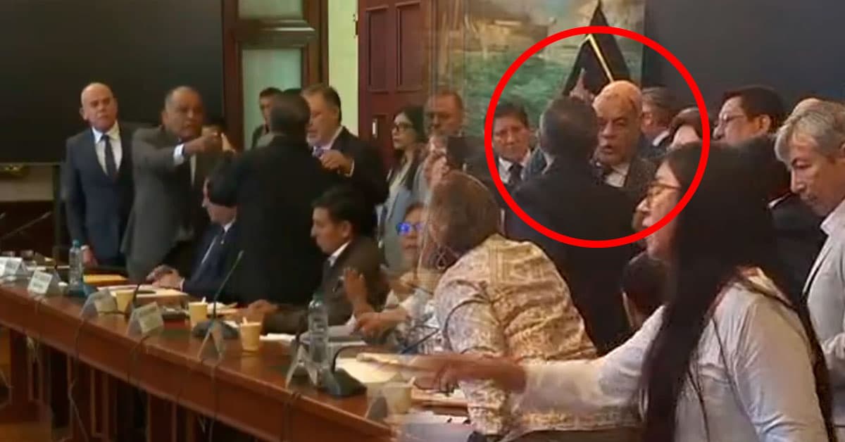 Tensión en el Senado: sesión de la Comisión de Constitución se suspende por un altercado entre el senador Iber Maraví y ministros