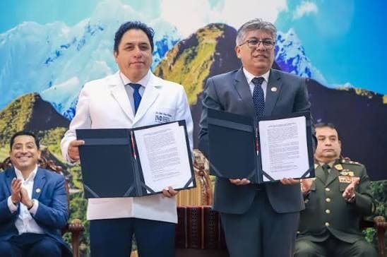 Firman convenio para impulsar la creación de un Instituto Regional de Oftalmología en Cusco